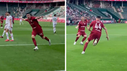 Daku debuton me gol te Rubin Kazani