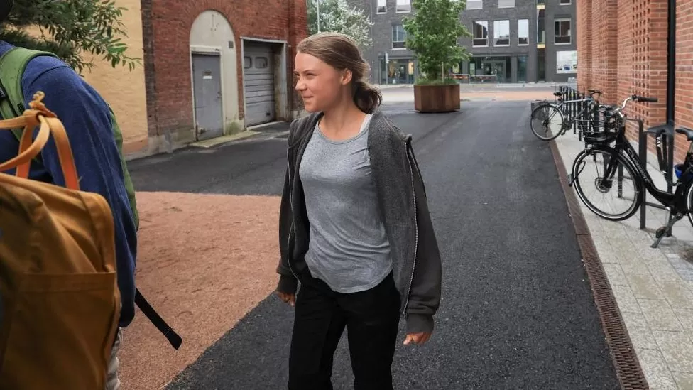 Greta Thunberg gjobitet për mosbindje ndaj urdhrit të Policisë