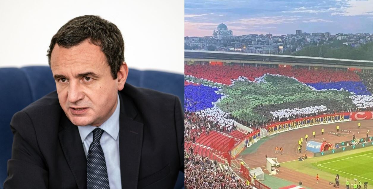 Kurti krahason mesazhin e tifozëve të Zvezdës ndaj Kosovës me “fitilin” e luftërave në ish-Jugosllavi