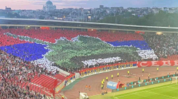 FFK-ja reagon ndaj koreografisë të tifozëve serbë në Beograd