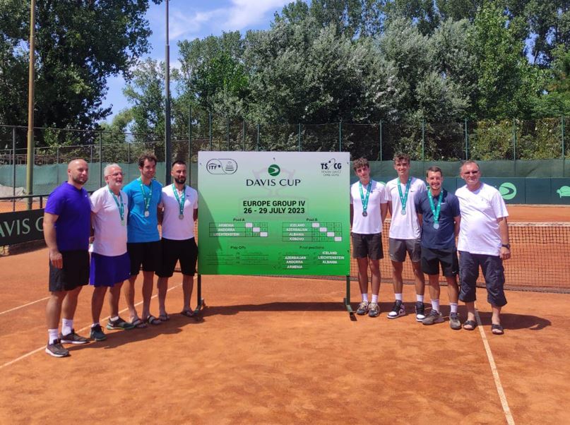 Tenis, Kosova fiton plejofin dhe kalon në Grupin III të “Davis Cup”