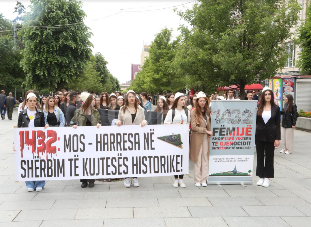 Në Prishtinë marshohet për fëmijët e vrarë gjatë luftës në Kosovë