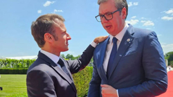 Vuçiqi falënderon Macronin për qëndrimin rreth zhvillimeve në veri