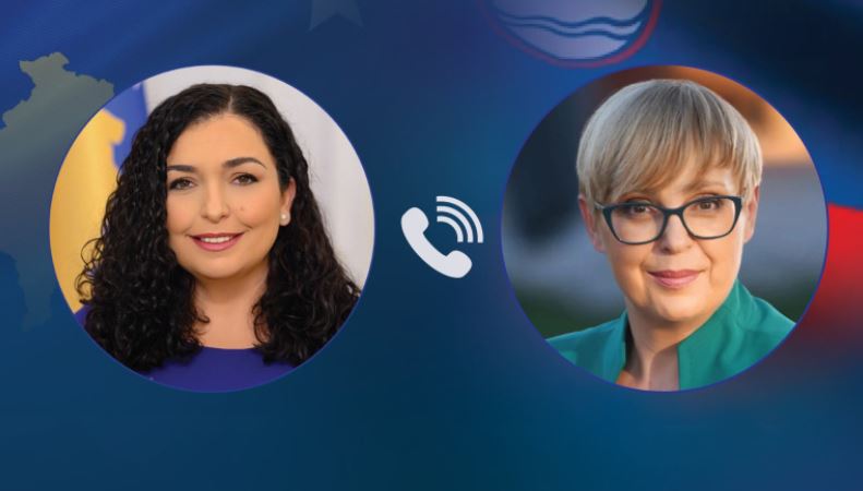 Osmani me homologen sllovene flasin për zhvillimet e fundit në veri