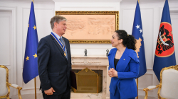 Osmani vlerëson kontributin e EULEX-it në sundimin e ligjit
