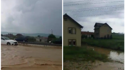 Reshjet e shiut shkaktuan vërshime në Penuhë të Podujevës