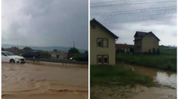 Reshjet e shiut shkaktuan vërshime në Penuhë të Podujevës