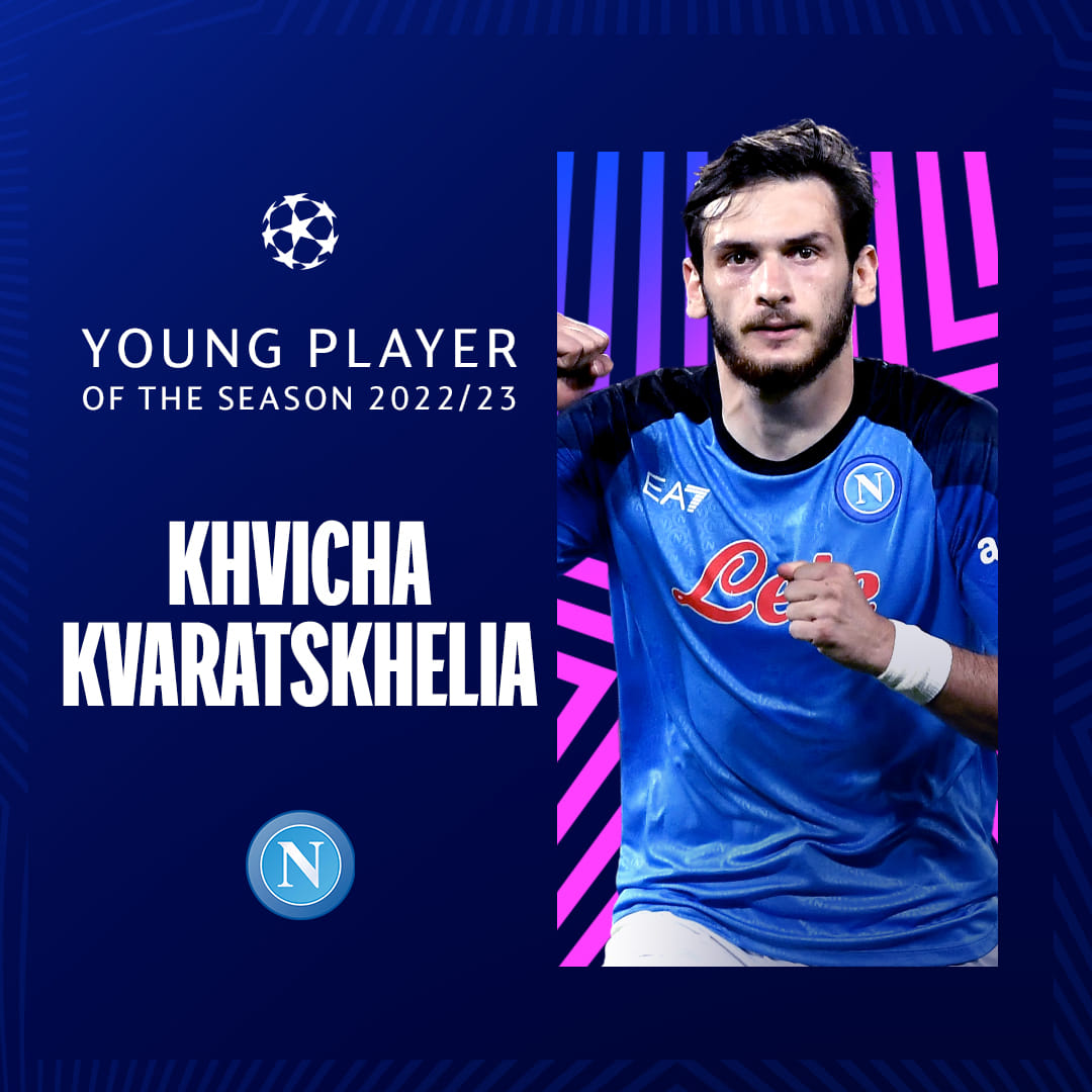 Kvaratskhelia, lojtari më i miri i ri në Champions