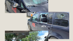 Sulmohet vetura e ATV-së në Zveçan, lëndohen gazetari dhe kameramani