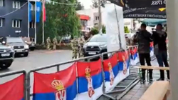 Protestuesit tentojnë të hyjnë me dhunë në objektin komunal në Leposaviq