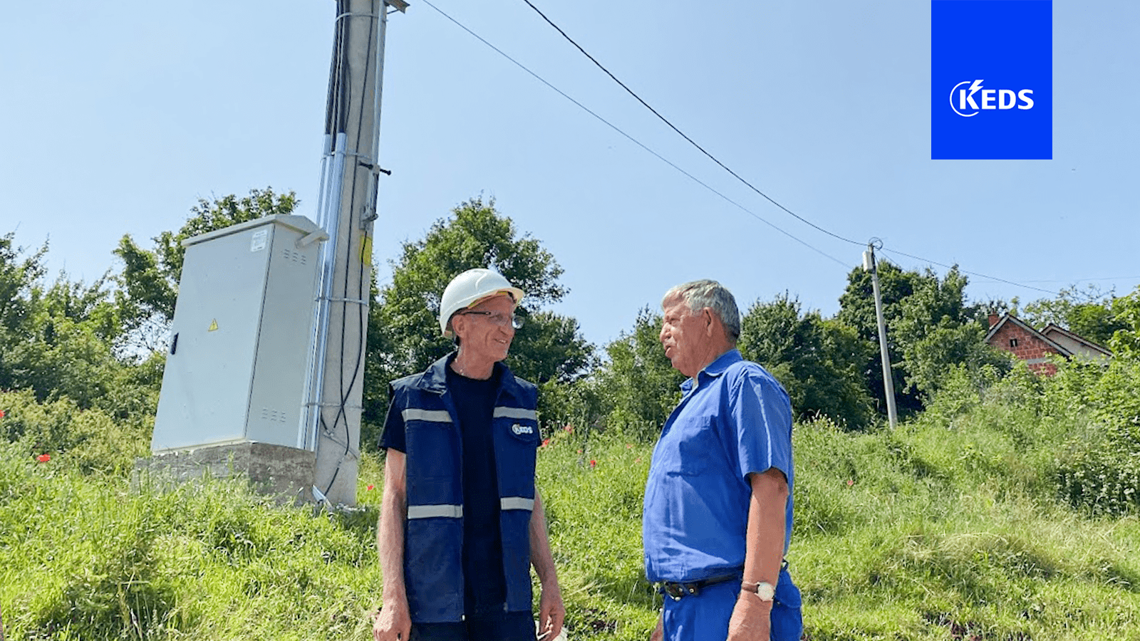 Mbi 500 banorë të Llapushnikut përfitojnë nga rrjeti i ri elektrik