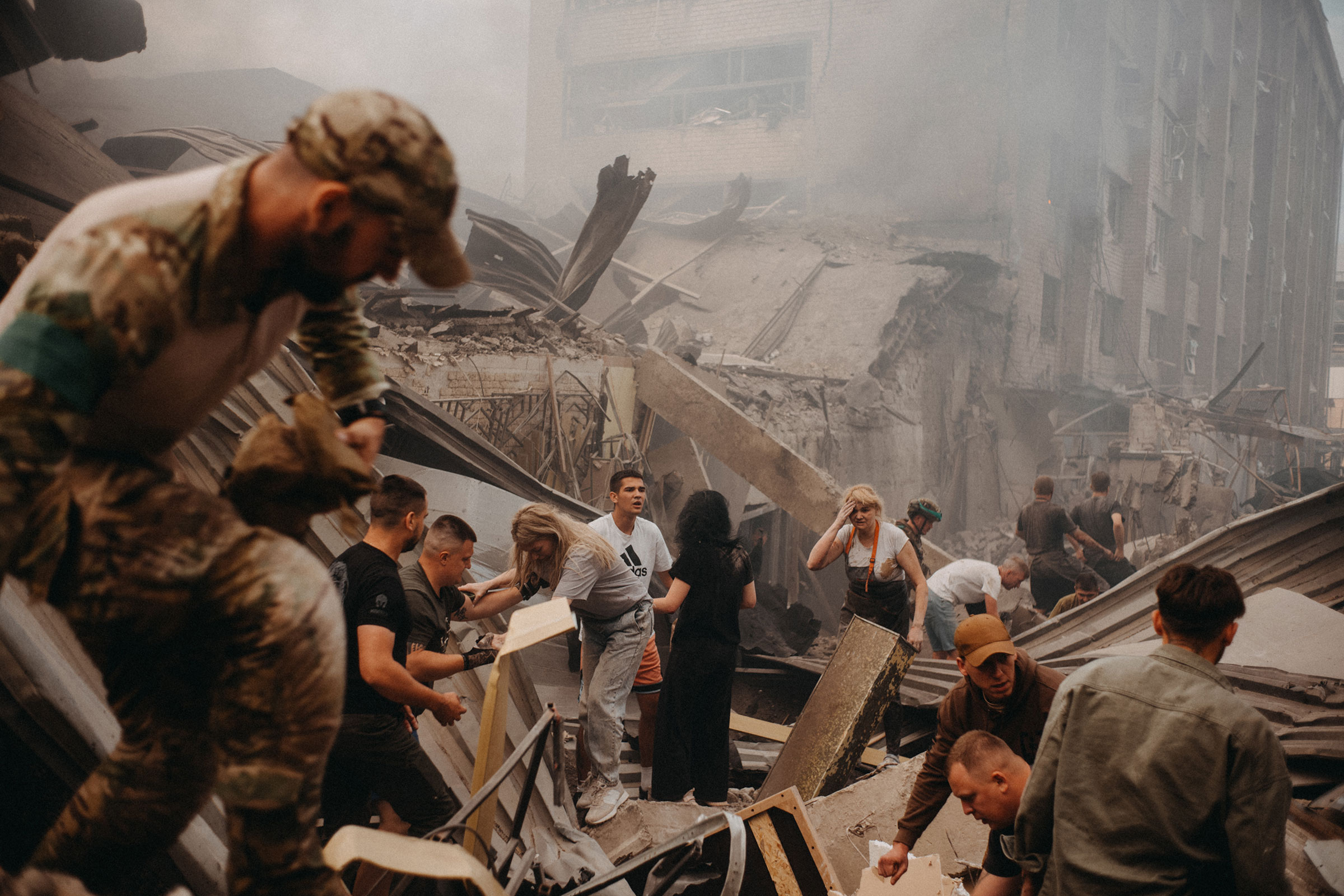 Dhjetë të vdekur në restorantin ukrainas në Kramatorsk