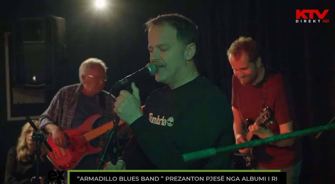 “Armadillo Blues Band” prezanton pjesë nga albumi i ri 