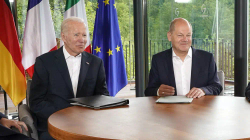 Scholzi viziton Shtëpinë e Bardhë, lufta në Ukrainë diskutimi kryesor me Bidenin