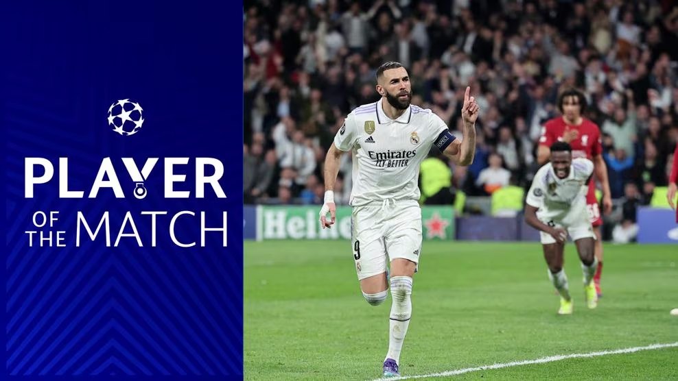 Benzema më i miri në ndeshjen Madrid – Liverpool 