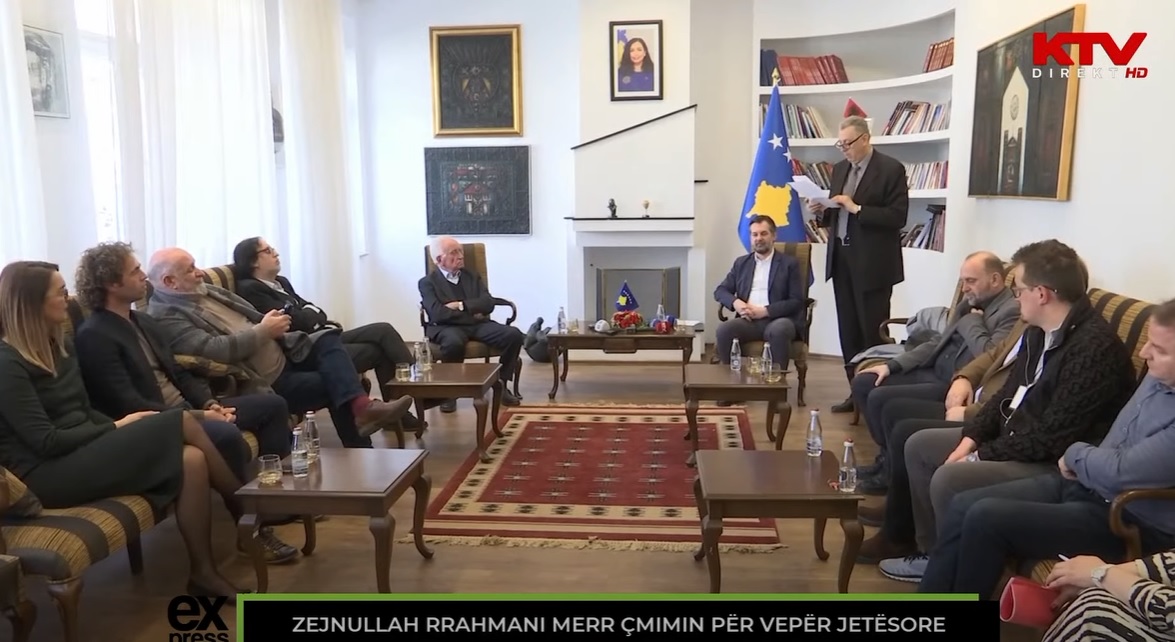 Zejnullah Rrahmani merr çmimin për vepër jetësore