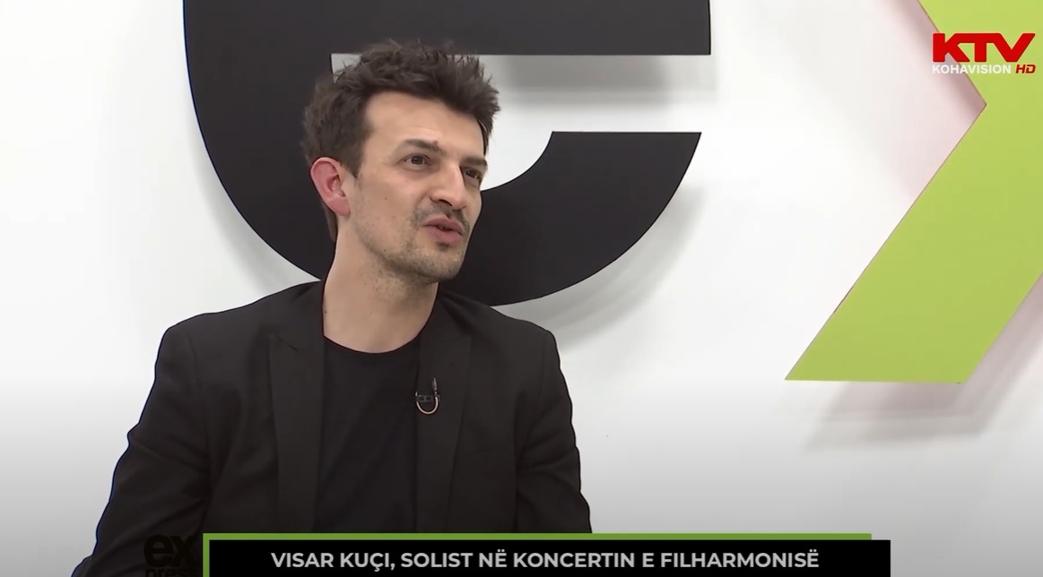 Visar Kuçi, solist në koncertin e Filharmonisë