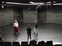 Balerinët e Baletit Kombëtar të Kosovës gjatë provave për “Time”