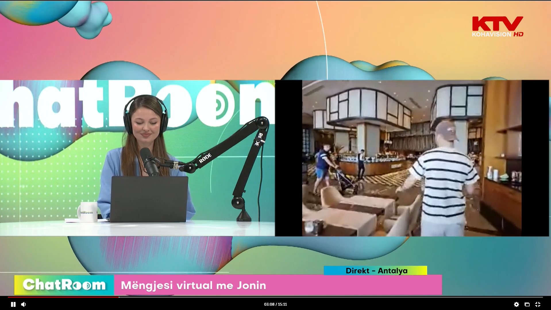 Mëngjesi virtual me Jonin – ChatRoom – 01.05.2023