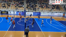 Volejbollistet e Skenderajt fitojnë ndeshjen e parë finale të plejofit
