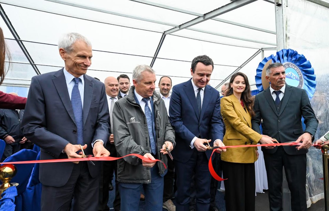 Përurohet impianti i ujërave të zeza në Gjakovë, i treti në dy vjetët e fundit