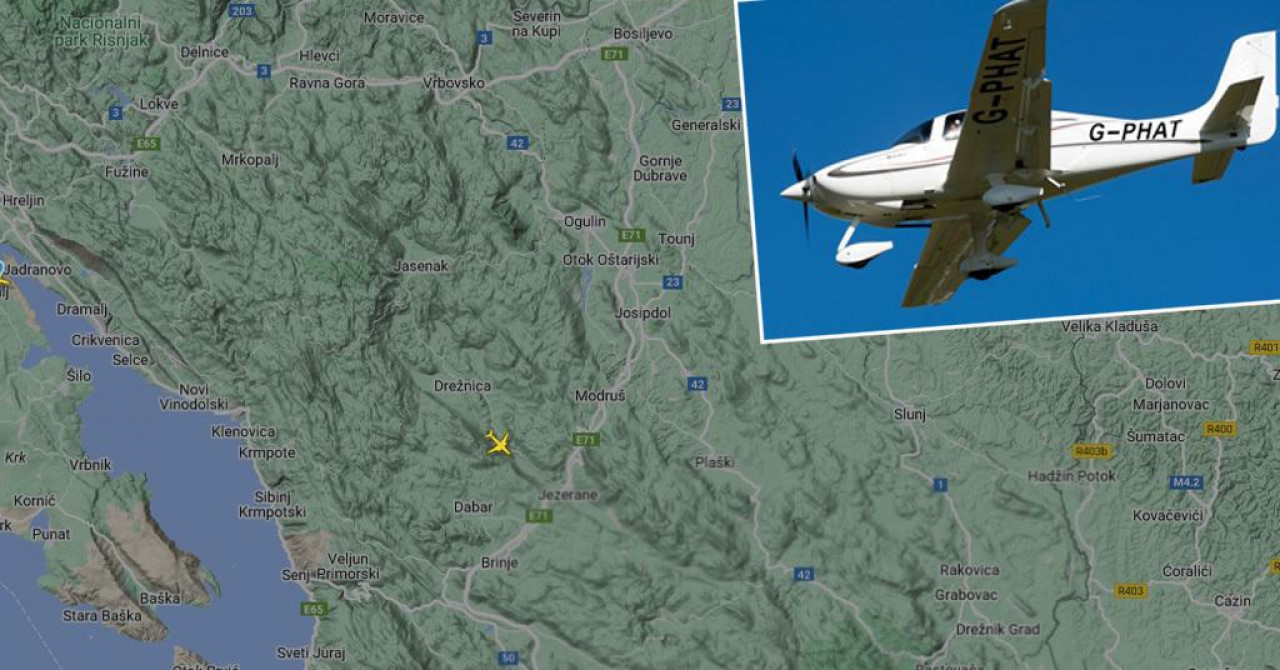 Zhduket nga radari një avion në Kroaci, dyshohet se është rrëzuar
