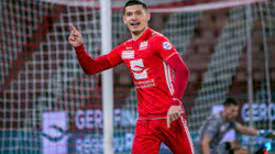 Ajdini schießt ein Tor in der Schweizer Super League