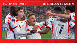 Shaqiri asiston një tjetër gol, shpallet lojtari i ndeshjes