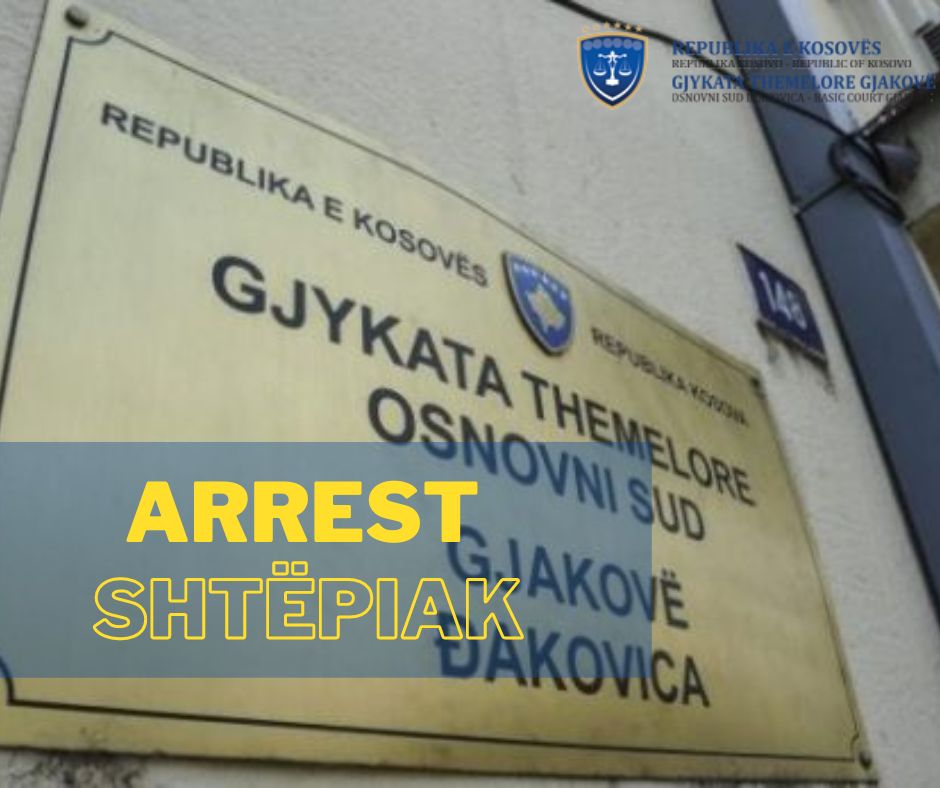 Një muaj arrest shtëpiak të pandehurit për sulm seksual ndaj një të miture në Gjakovë
