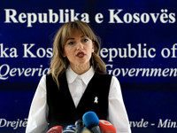 Ministrja e Drejtesise, Albulena Haxhiu