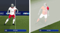 Icardi had a goal disallowed, millimeters decided