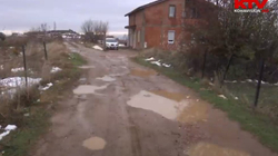 Residents of "Kodra e Trimave" demand sewerage and asphalting of the road