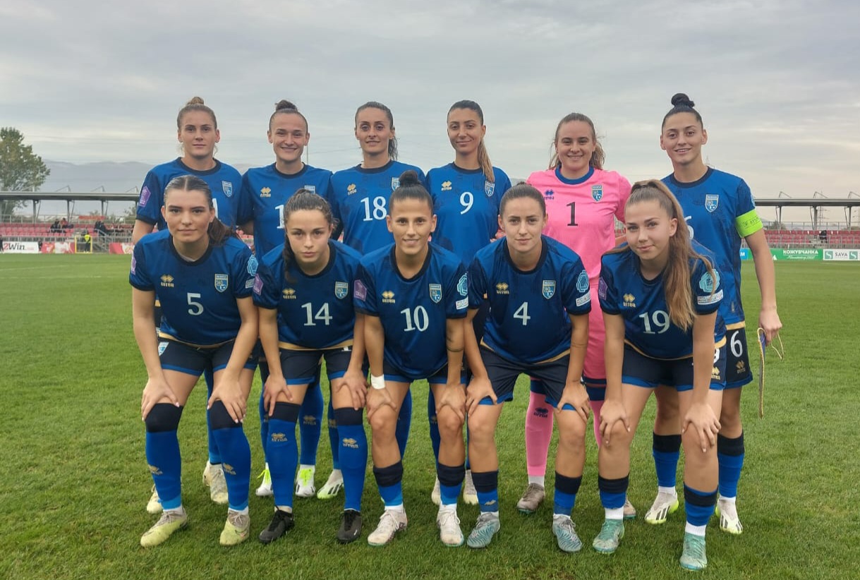 Kosova me avantazh prej tri golave pas pjesës së parë ndaj Maqedonisë V. 