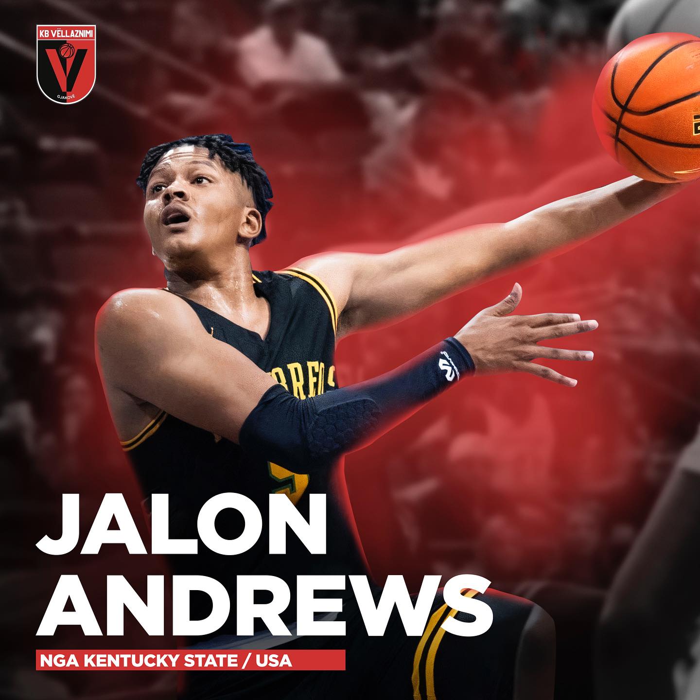The brotherhood also adds an American basketball player to the team