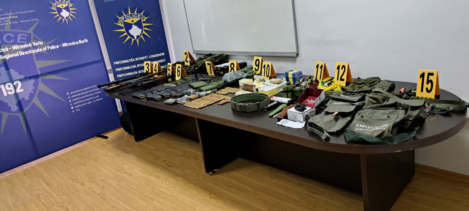 Aksion policor në një bazë armatimi në Zveçan, Sveçla: Veriu po shkon drejt normalitetit
