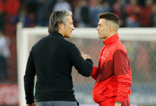 Murat Yakin dhe Granit Xhaka