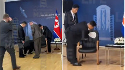 Detaji interesant, çfarë ndodhi me karrigen e Kim Jong-un para takimit me Putinin?”