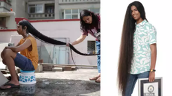 15-vjeçari indian thyen rekordin Guinness si adoleshenti me flokët më të gjatë në botë”