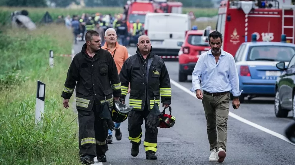 Vdiq një 5-vjeçare pas rrëzimit të aeroplanit ushtarak italian në Torino