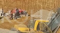 Punëtori lëndohet rëndë gjatë punimeve te nënkalimi në Ferizaj, rasti nuk raportohet në Polici