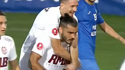 Krasniqi asiston dhe lëndohet në fitoren e Clujit në Kupë