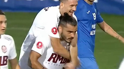 Krasniqi asiston dhe lëndohet në fitoren e Clujit në Kupë
