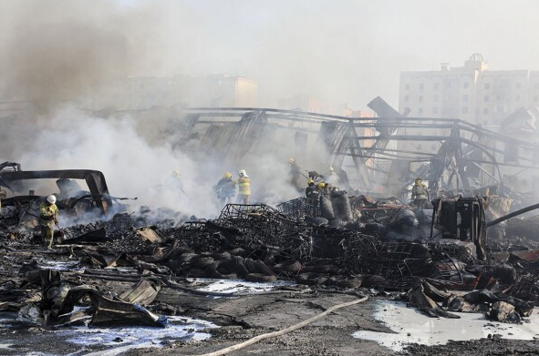 Një i vdekur e 163 të lënduar nga shpërthimi në një depo në Tashkent