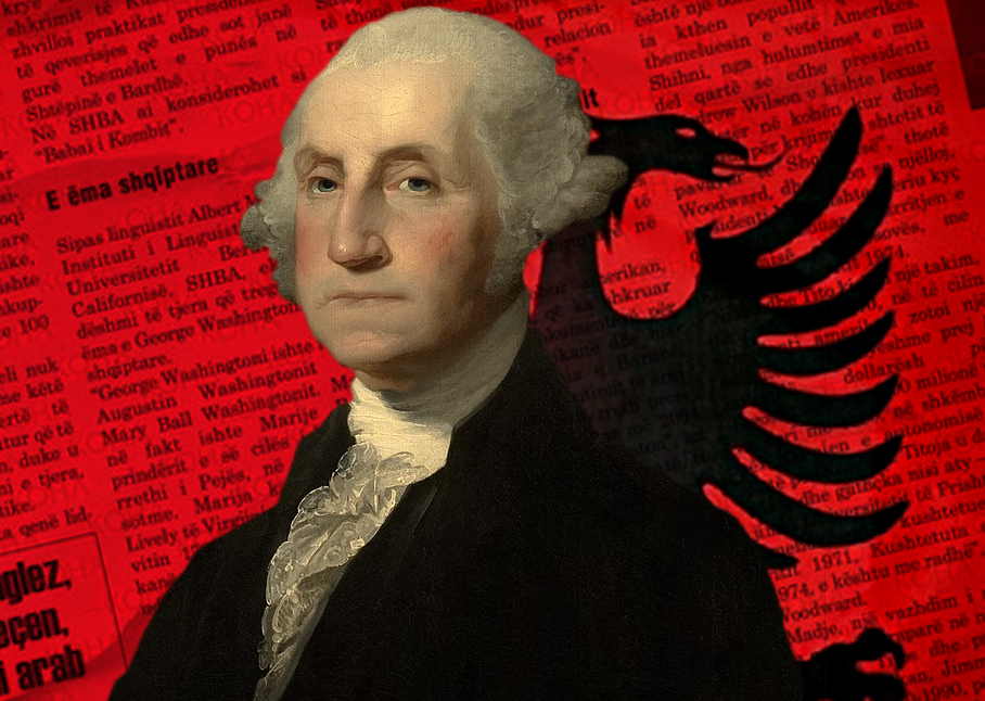 George Washington shqiptar