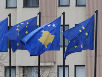 Bashkimi Evropian Kosova flamur