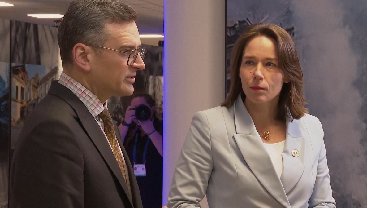 Dmytro Kuleba dhe Hanke Bruins Slot