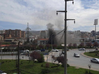 Përfshihet nga zjarri nënstacioni elektrik pranë “Fadil Vokrrit”