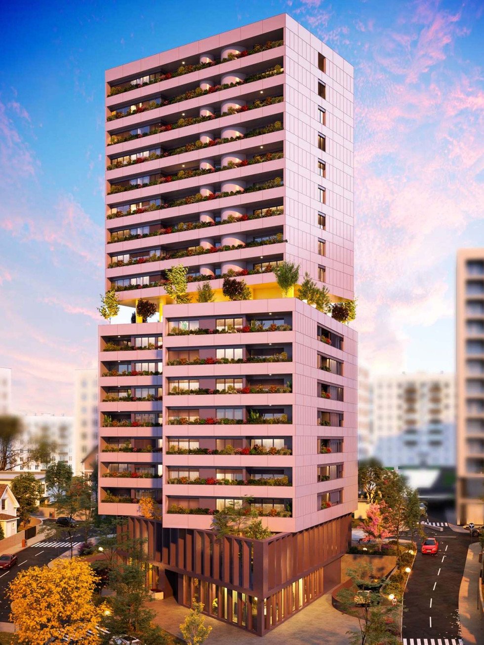 Mercury Company, fasada ventiluese