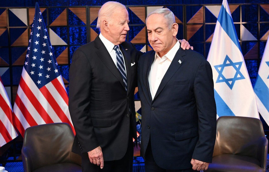 Presidenti amerikan Joe Biden dhe kryeministri izraelit Benjamin Netanyahu