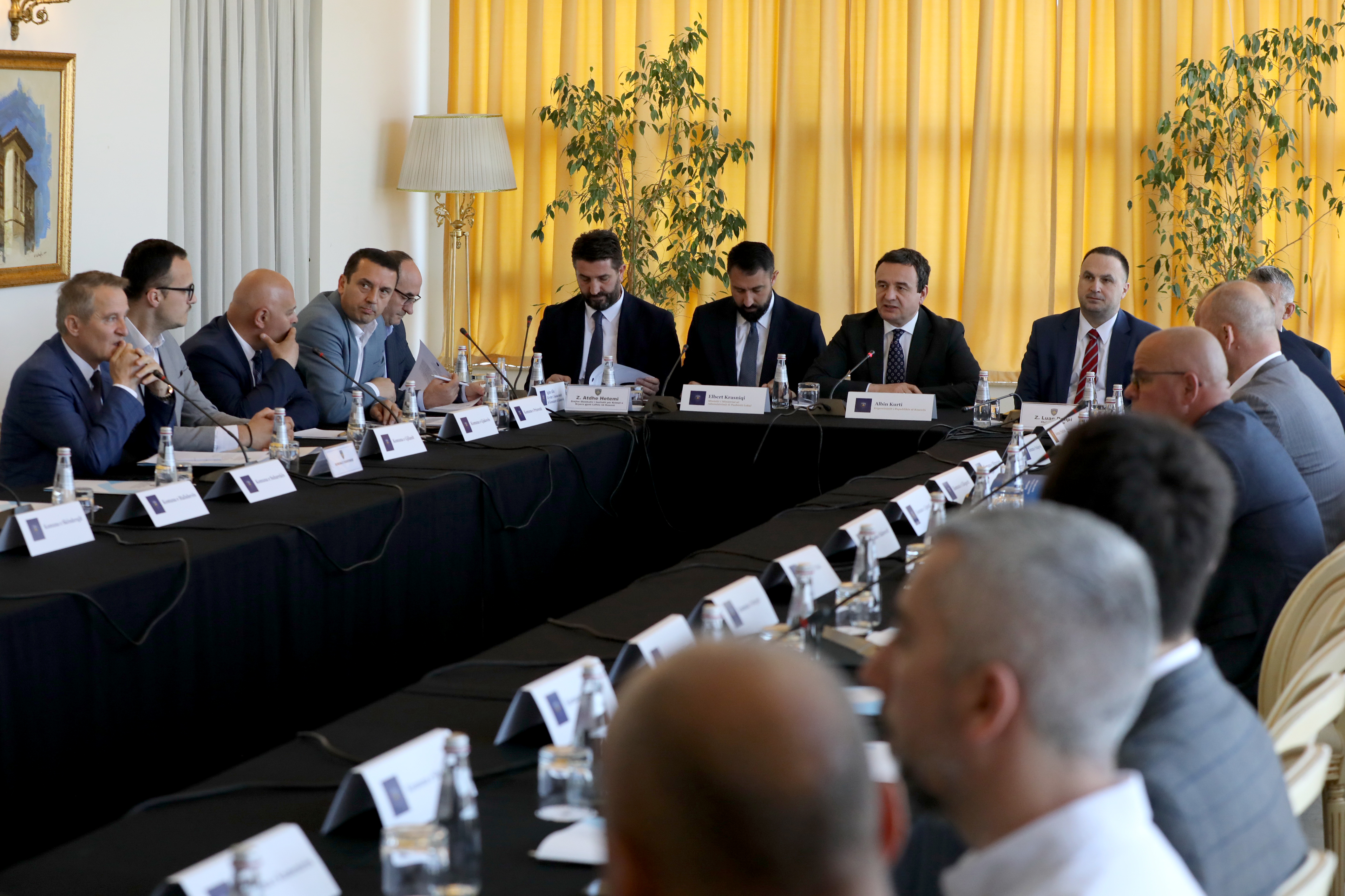 Kryeministri Albin Kurti - kryetarët e komunave